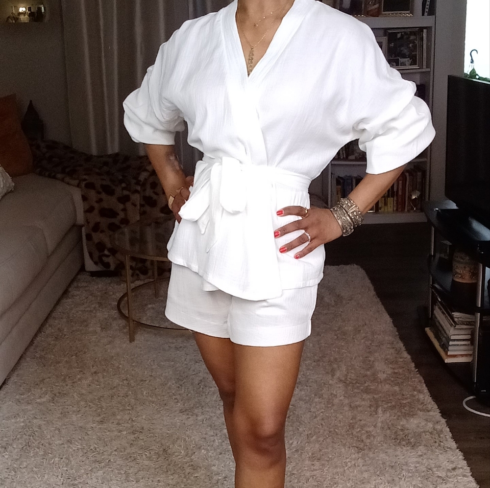 LDS Sophisticated Safari Shorts Set